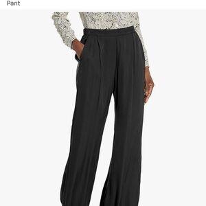 Velvet by Graham & Spencer Black Wide Leg Pants